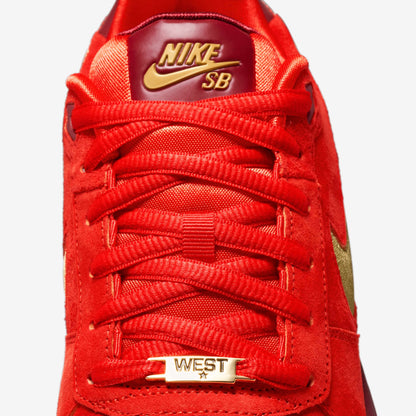 TÊNIS NIKE SB PAUL RODRIGUEZ ZOOM AIR LOW QS HABANERO RED/CLUB GOLD