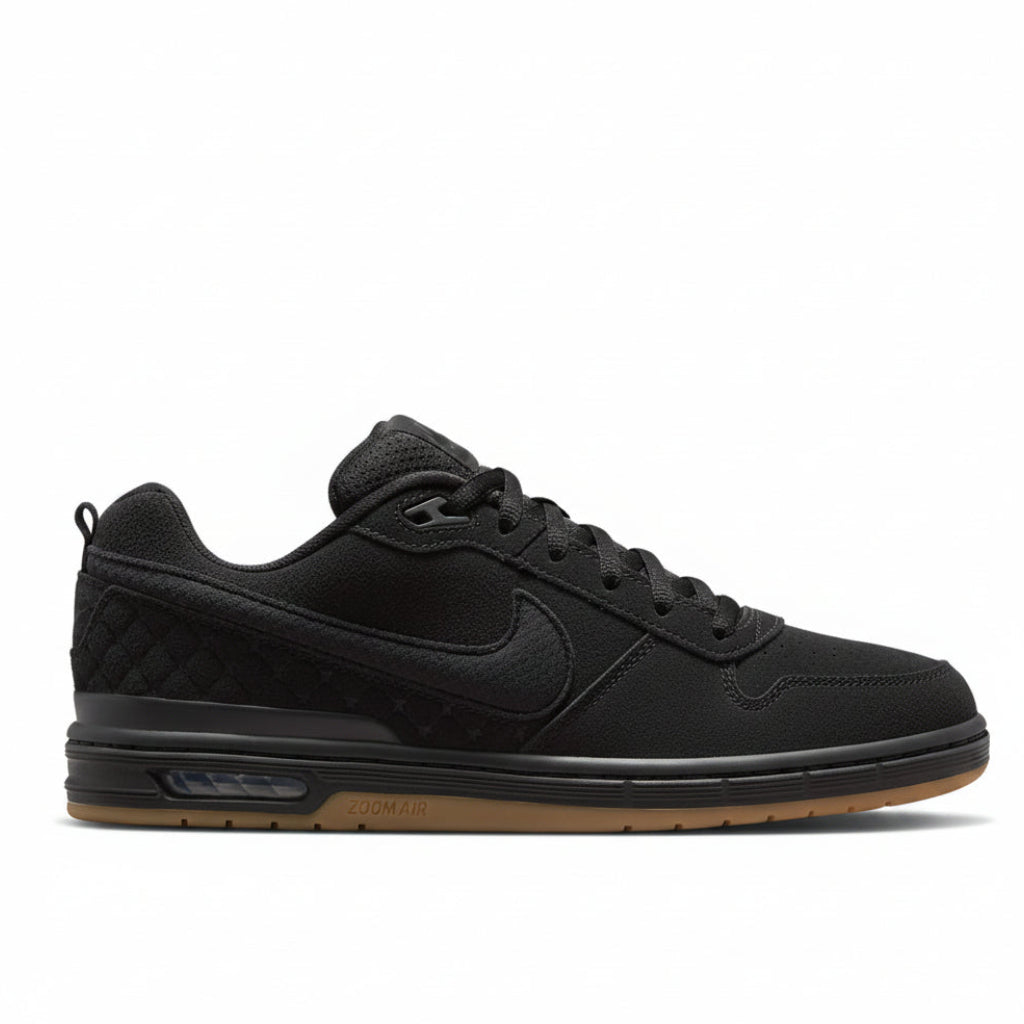 TÊNIS NIKE SB PAUL RODRIGUEZ ZOOM AIR LOW BLACK/BLACK