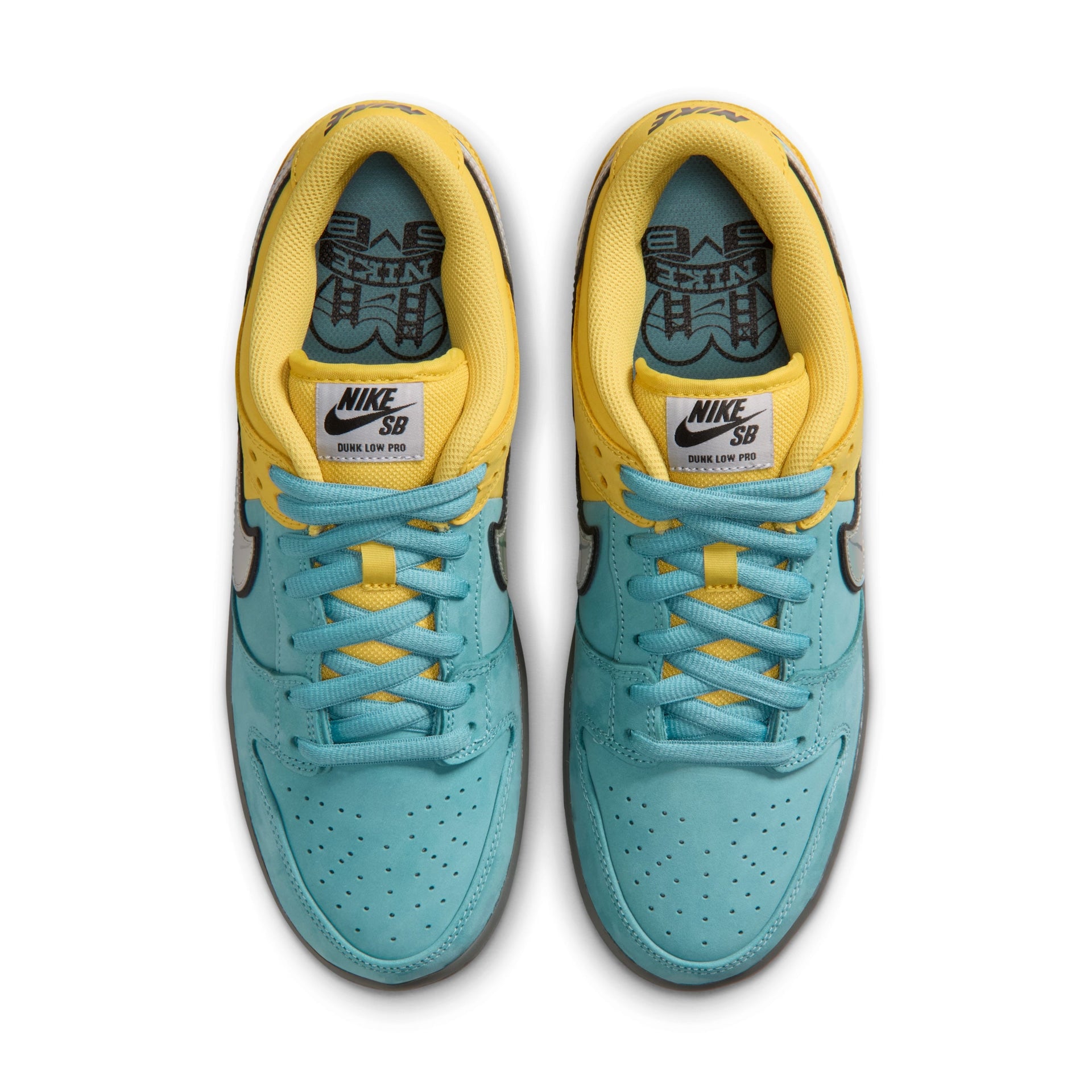 Tênis Nike Sb Dunk Low Pro Lightning/denim Turquoise – Retta Skateshop