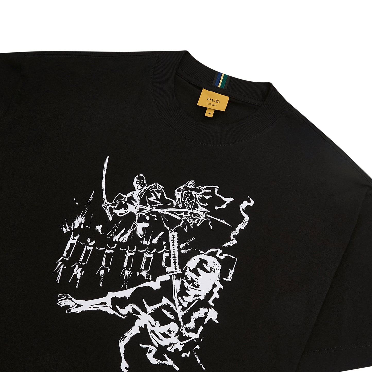 CAMISETA CLASS NINJA X SAMURAI BLACK
