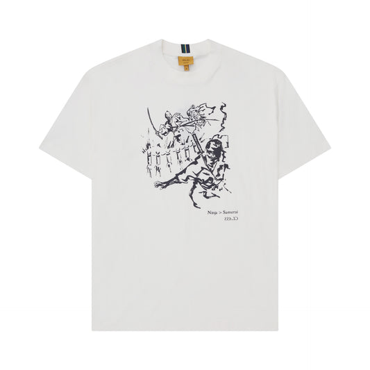 CAMISETA CLASS NINJA X SAMURAI OFF WHITE