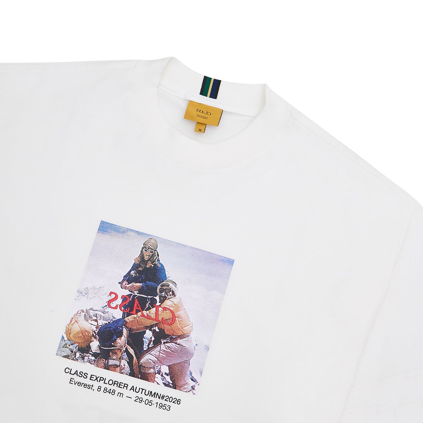 CAMISETA CLASS EXPLORER OFF-WHITE