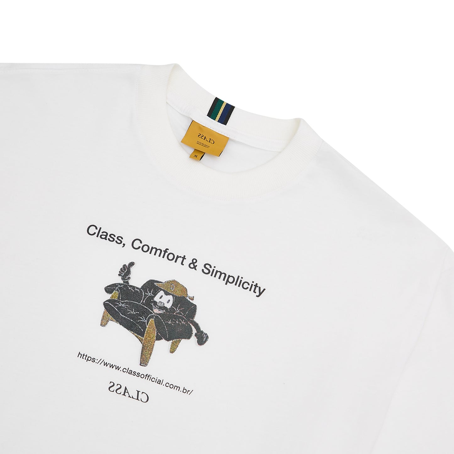CAMISETA CLASS COMFORT & SIMPLICITY OFF-WHITE