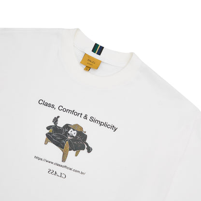 CAMISETA CLASS COMFORT & SIMPLICITY OFF-WHITE