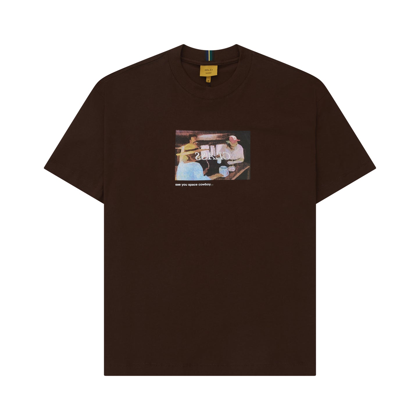 CAMISETA CLASS 3 VELHOS BROWN
