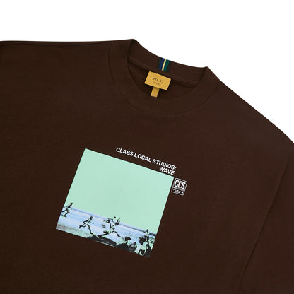 CAMISETA CLASS LOCAL RECORDS BROWN