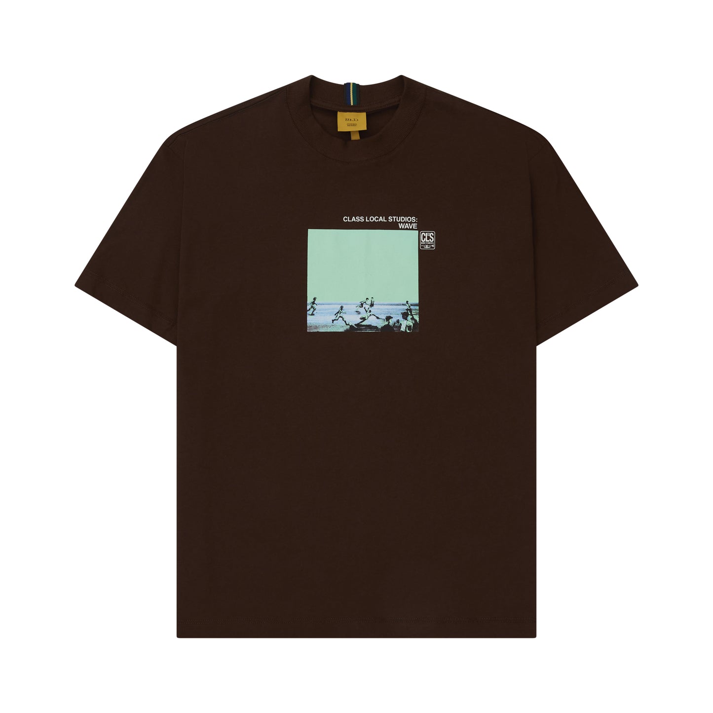 CAMISETA CLASS LOCAL RECORDS BROWN