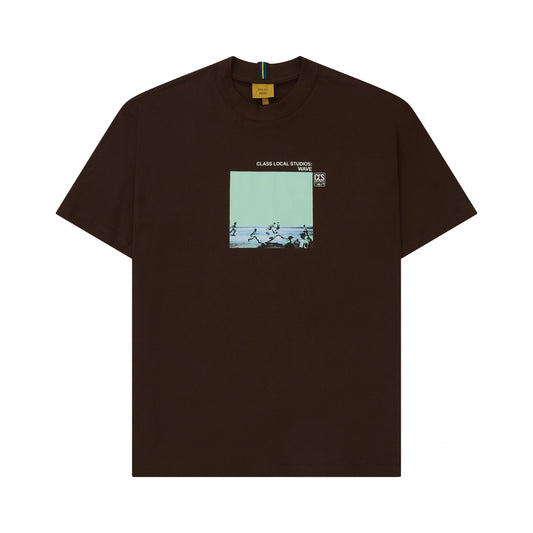 CAMISETA CLASS LOCAL RECORDS BROWN
