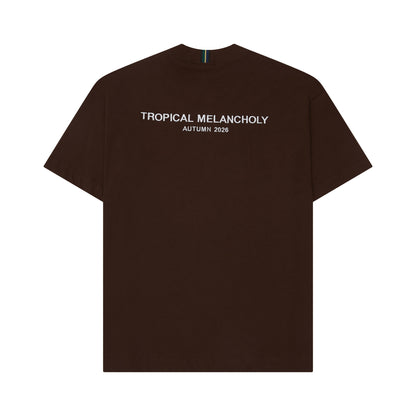 CAMISETA CLASS TROPICAL MELANCHOLY BROWN