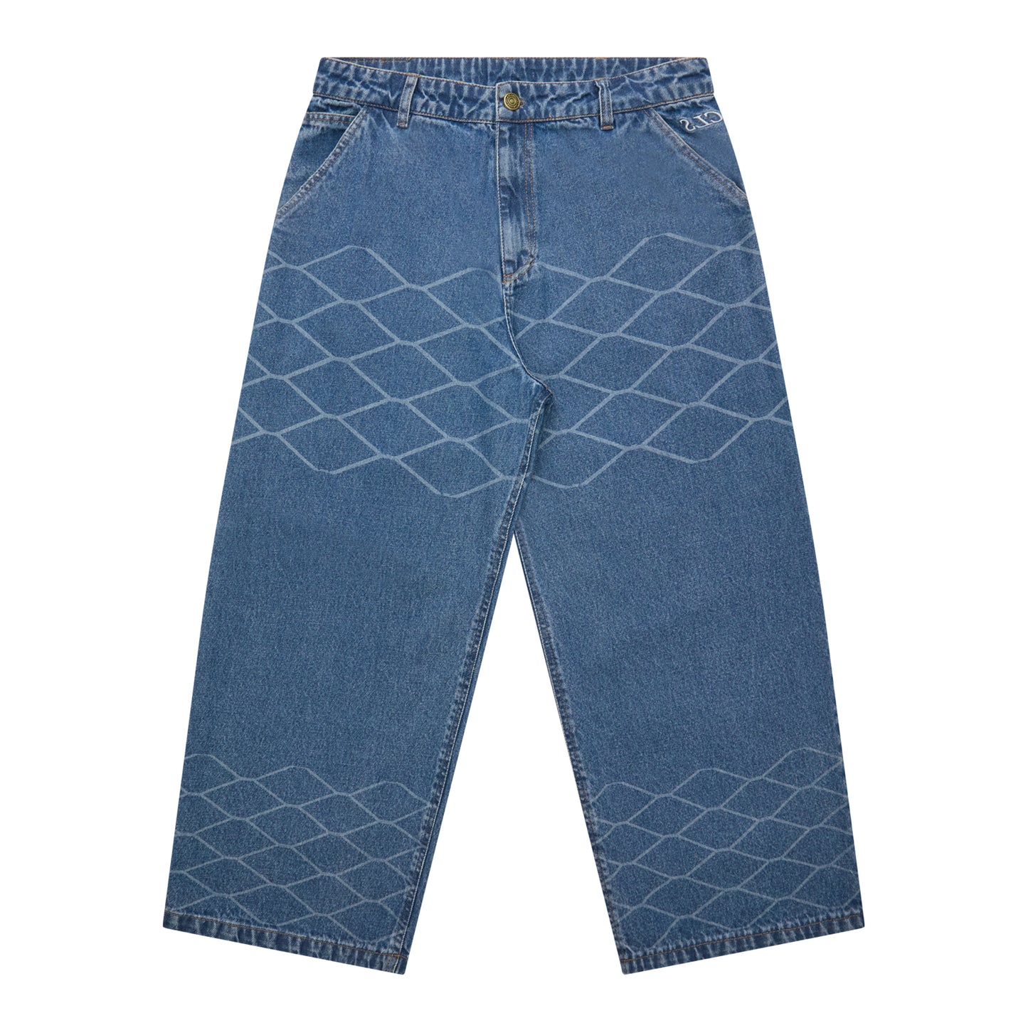 CALÇA CLASS CARPENTER JEANS LASER CHILL BLUE