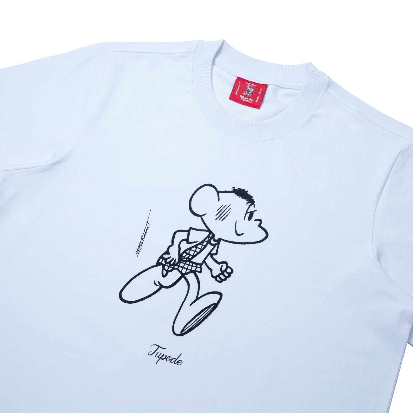 CAMISETA TUPODE CASCAO OLD BRANCO