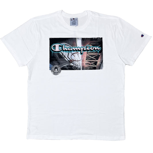 CAMISETA CHAMPION BASKET BRIDGE OFF WHITE
