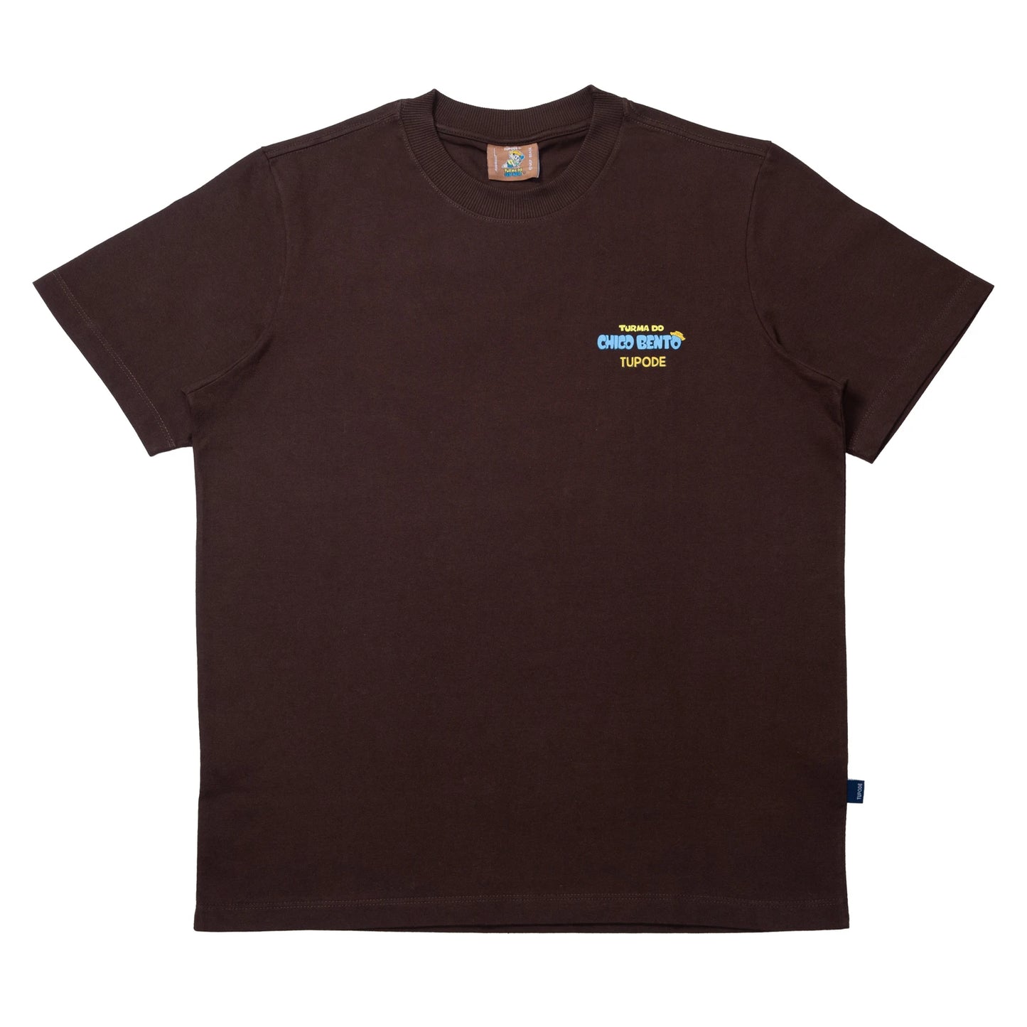 CAMISETA TUPODE CHICO BENTO ERVA MARROM