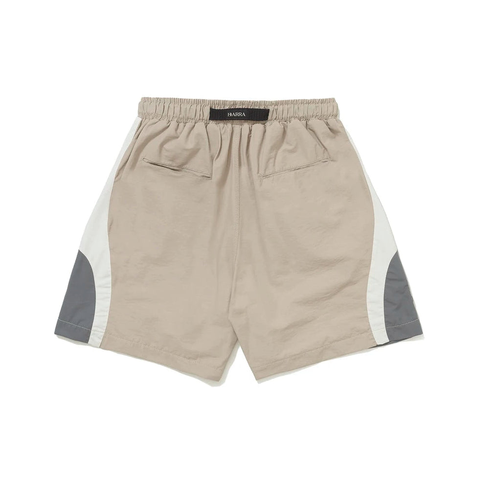 SHORTS BARRA CREW B GARÇA CIRCULAR BEGE