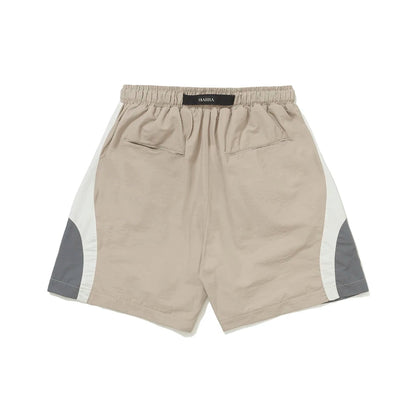 SHORTS BARRA CREW B GARÇA CIRCULAR BEGE