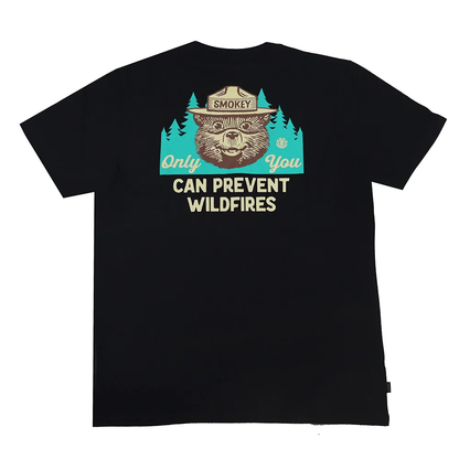 CAMISETA ELEMENT WILDFIRES PRETO