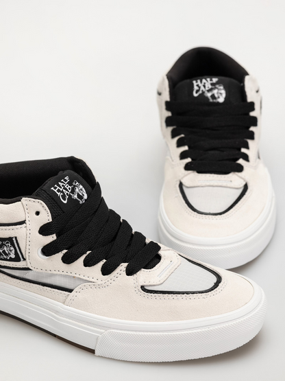 TÊNIS VANS HALF CAB SKATE WAFFLECUP WHITE/BLACK