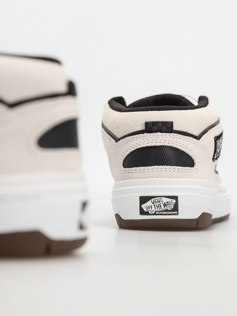 TÊNIS VANS HALF CAB SKATE WAFFLECUP WHITE/BLACK