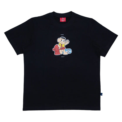 CAMISETA TUPODE CASCÃO DE BOA PRETO