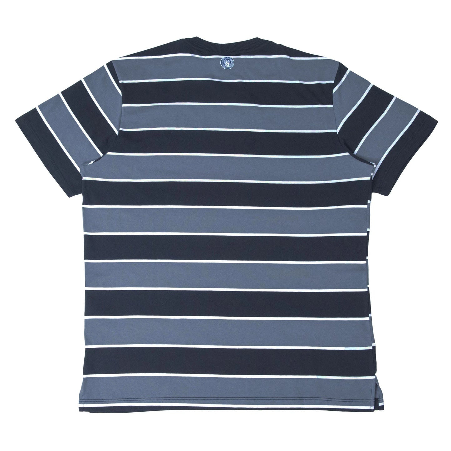 CAMISETA TUPODE LISTRADA JEANS SCH PRETO CINZA