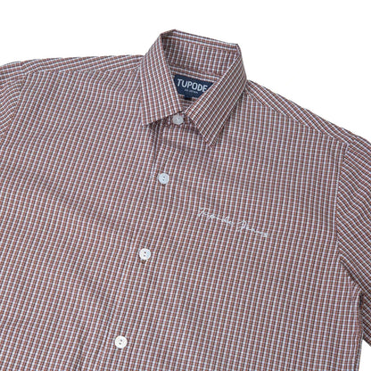 CAMISA TUPODE XADZ SAN MARROM MANGA CURTA