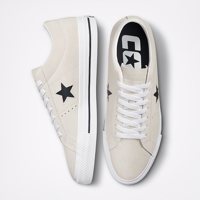 TENIS CONVERSE ONE STAR PRO EGRET/WHITE/BLACK