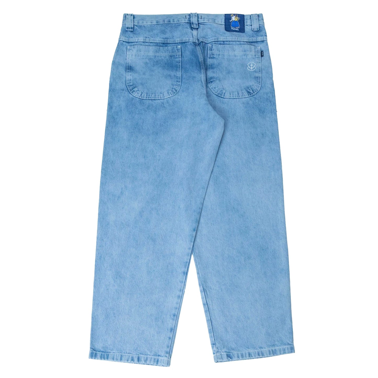 CALCA TUPODE OG BAGGY AZUL CLARO CONTRASTE