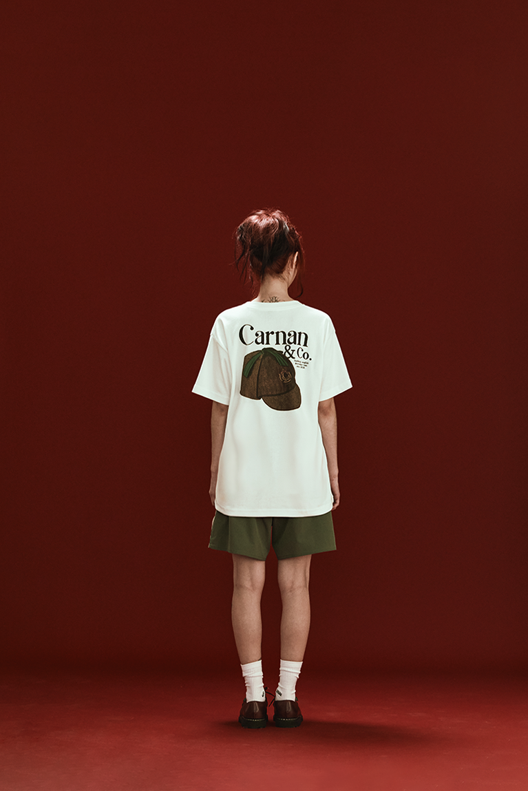 CAMISETA CARNAN DEERSTALKER HEAVY OFF WHITE