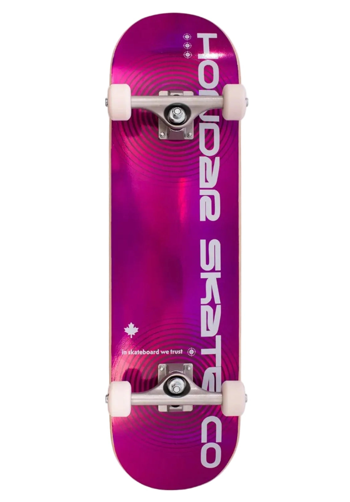 SKATE MONTADO HONDAR SHOCK ROSA FOIL