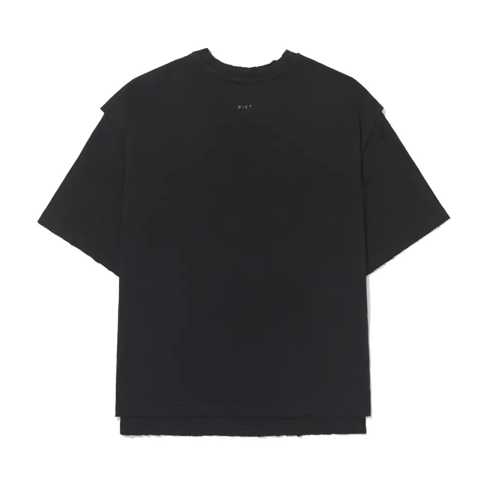 CAMISETA PIET X OAKLEY LAYERED VINTAGE BLACK
