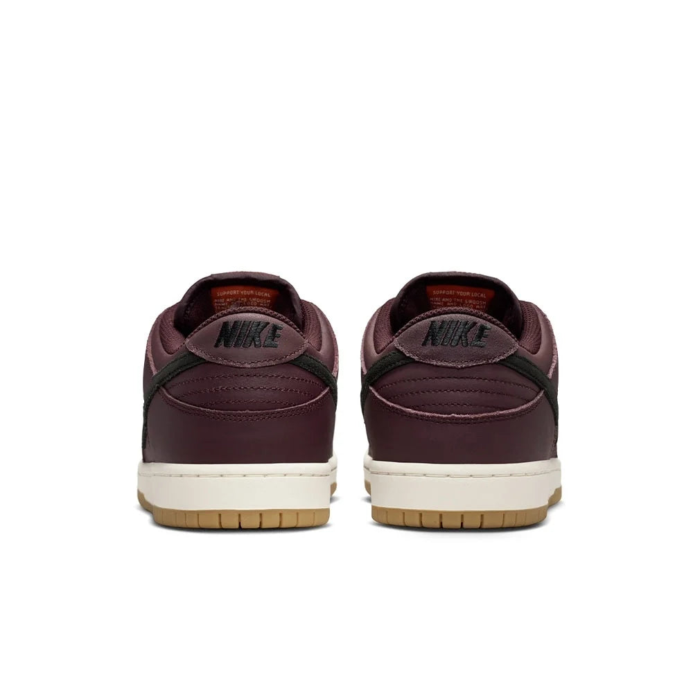 TÊNIS NIKE SB DUNK LOW PRO BURGUNDY/BLACK