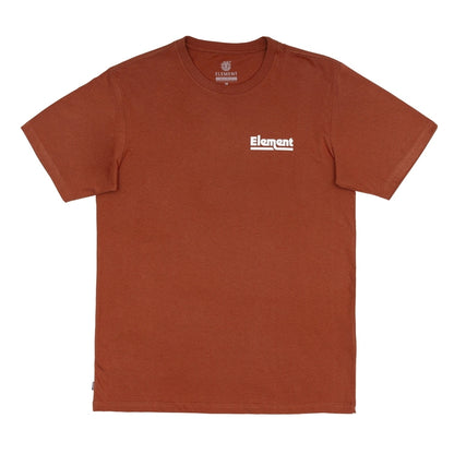 CAMISETA ELEMENT SUNUP MARROM
