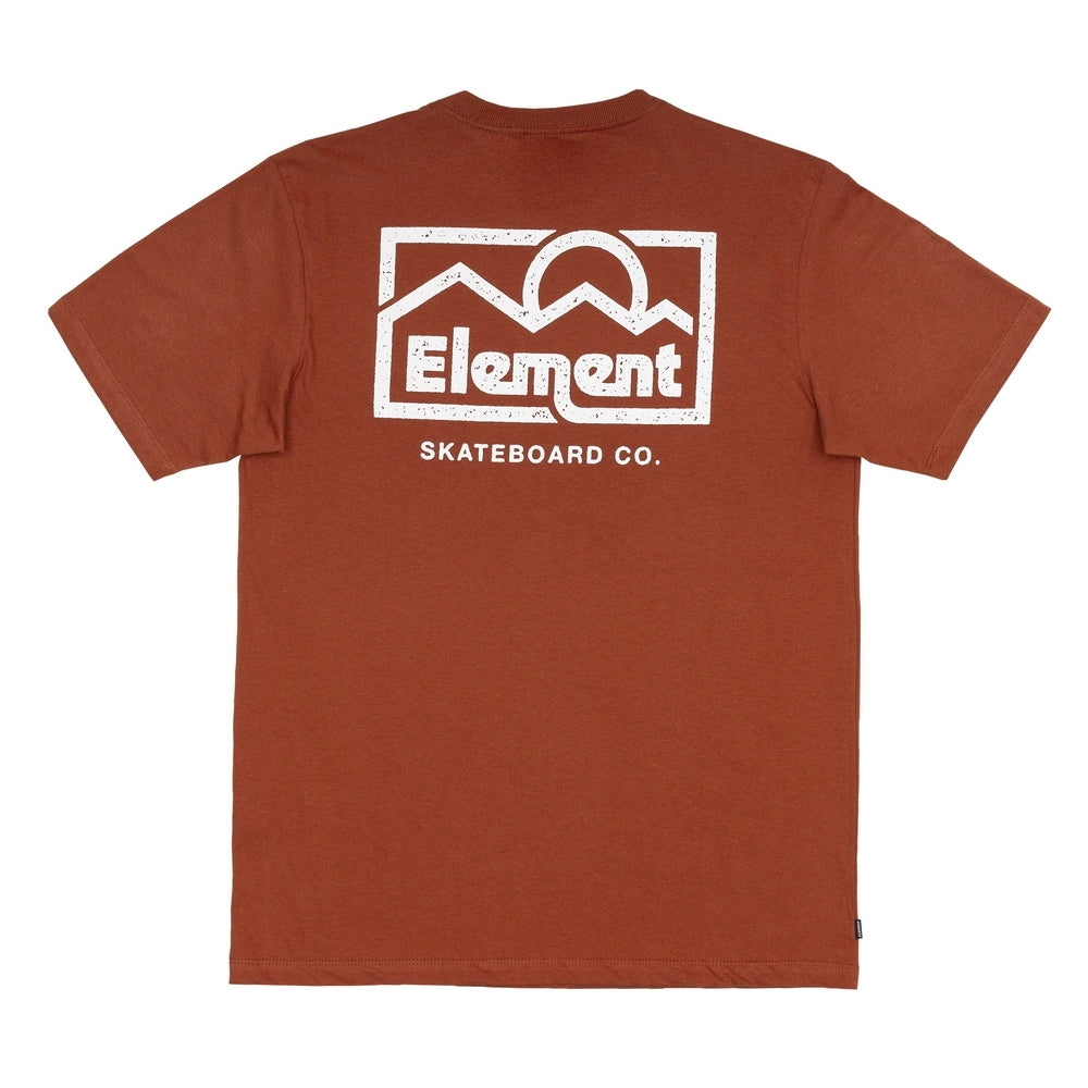 CAMISETA ELEMENT SUNUP MARROM