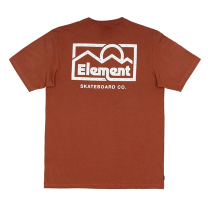 CAMISETA ELEMENT SUNUP MARROM