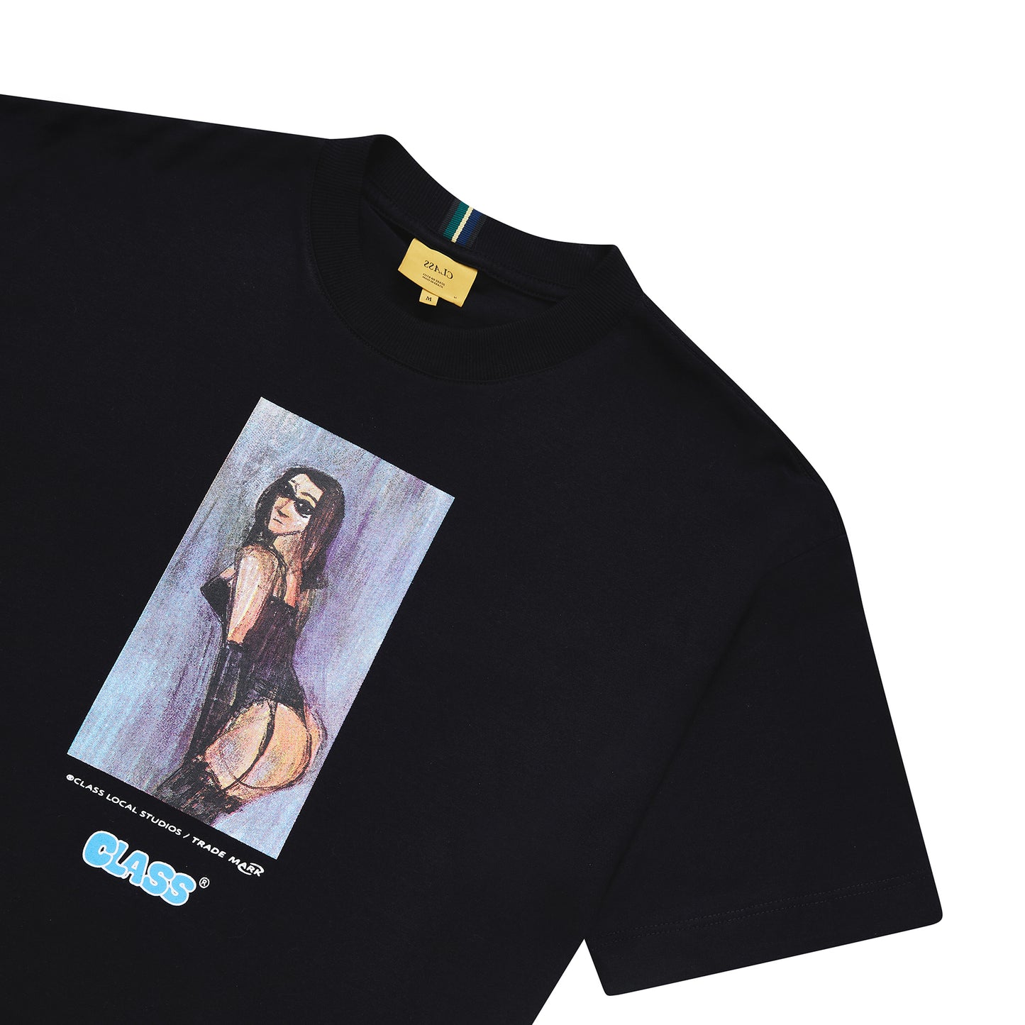 CAMISETA CLASS MUJER BLACK