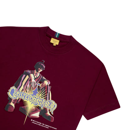 CAMISETA CLASS x CASTELO RA-TIM-BUM NINO BURGUNDY