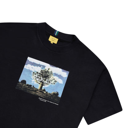 CAMISETA PREMIUM CLASS x CASTELO RA-TIM-BUM ARVORE BLACK