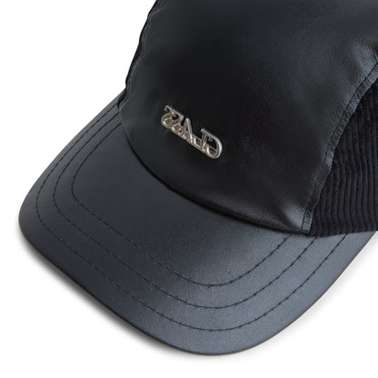 BONÉ CLASS 3 PANEL LEATHER HAT CLASS INVERSO BLACK