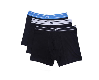 CUECA ÖUS 2 KIT 3 BOXER OUS PRETO