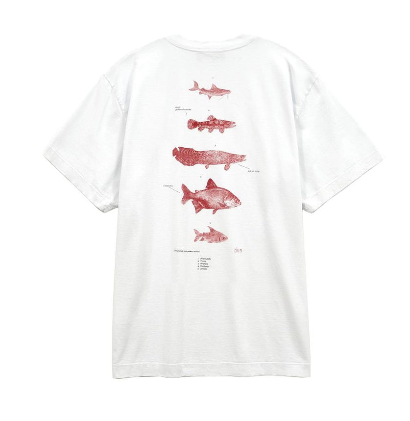 CAMISETA ÖUS PEIXES BRANCO