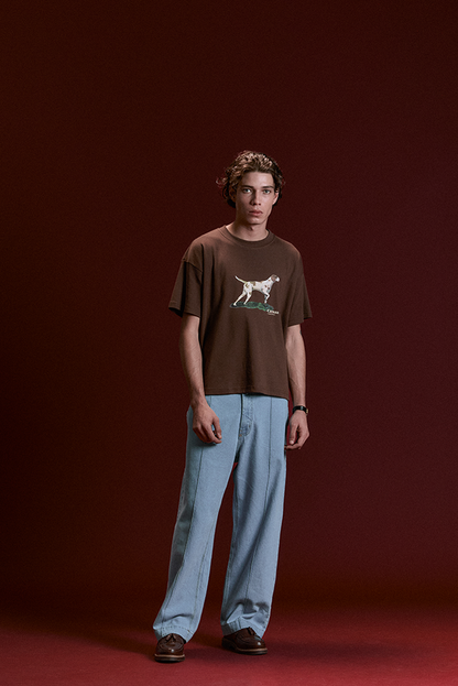 CAMISETA CARNAN POINTER HEAVY BROWN