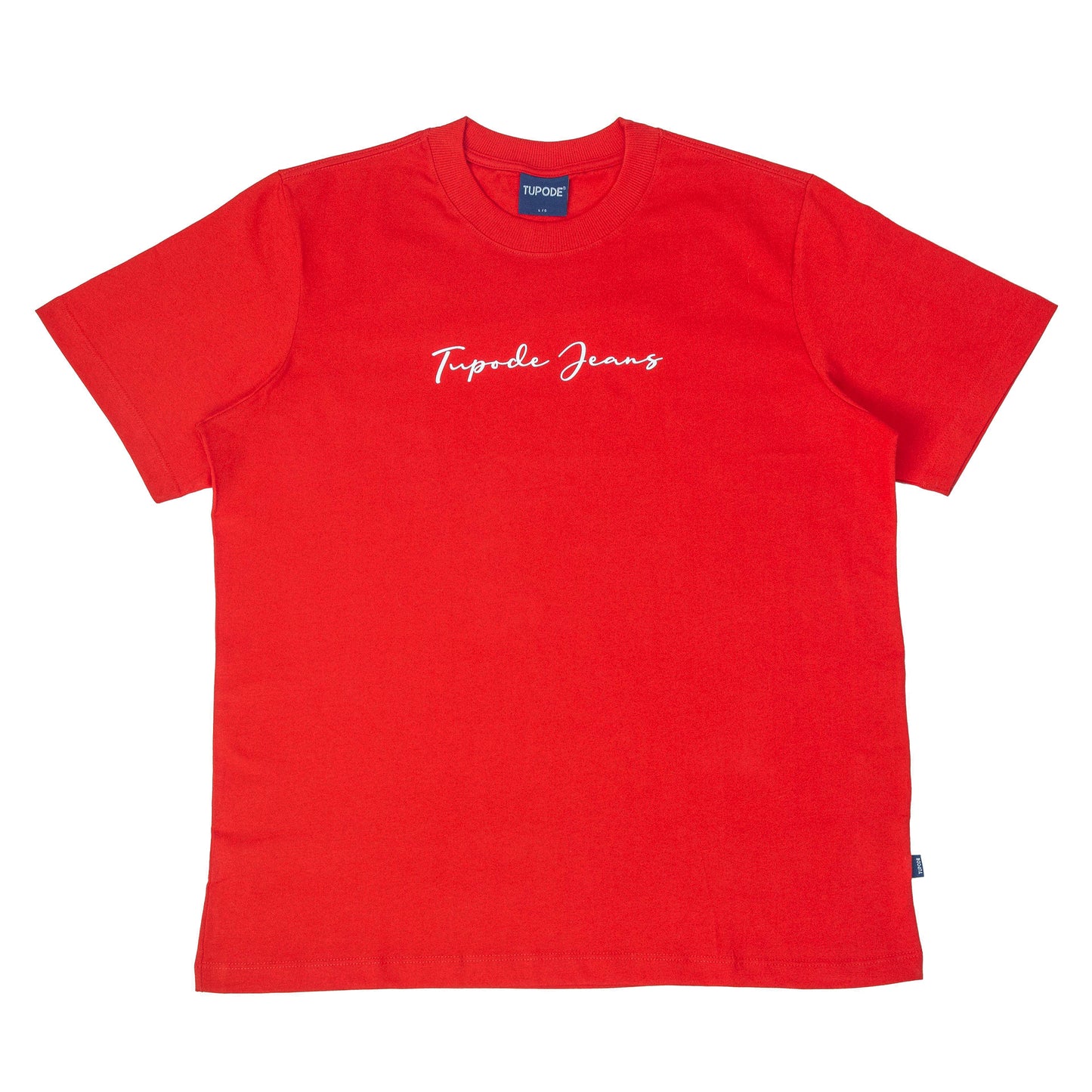CAMISETA TUPODE JEANS VERMELHA