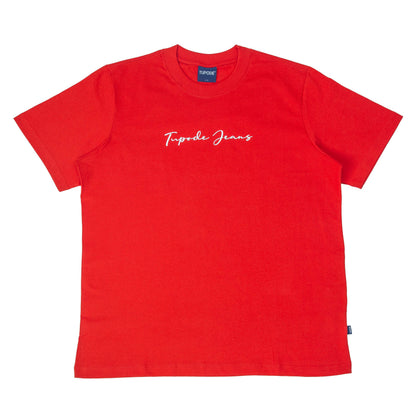 CAMISETA TUPODE JEANS VERMELHA