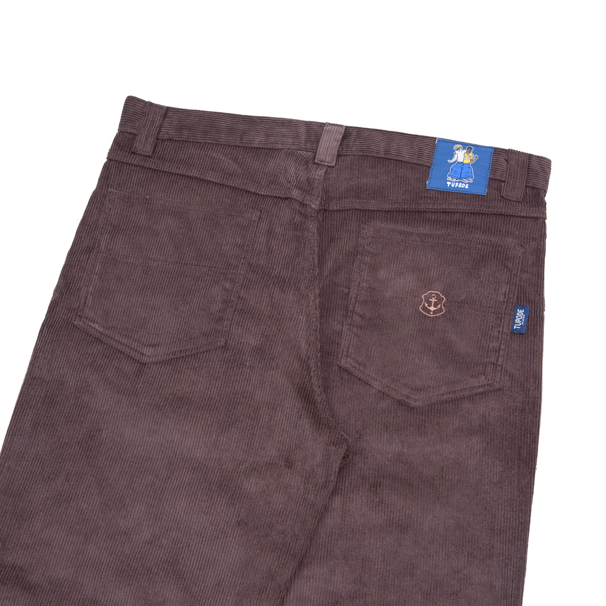 CALÇA TUPODE OG BAGGY VELUDO MARROM