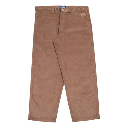CALÇA TUPODE OG BAGGY VELUDO CARAMELO