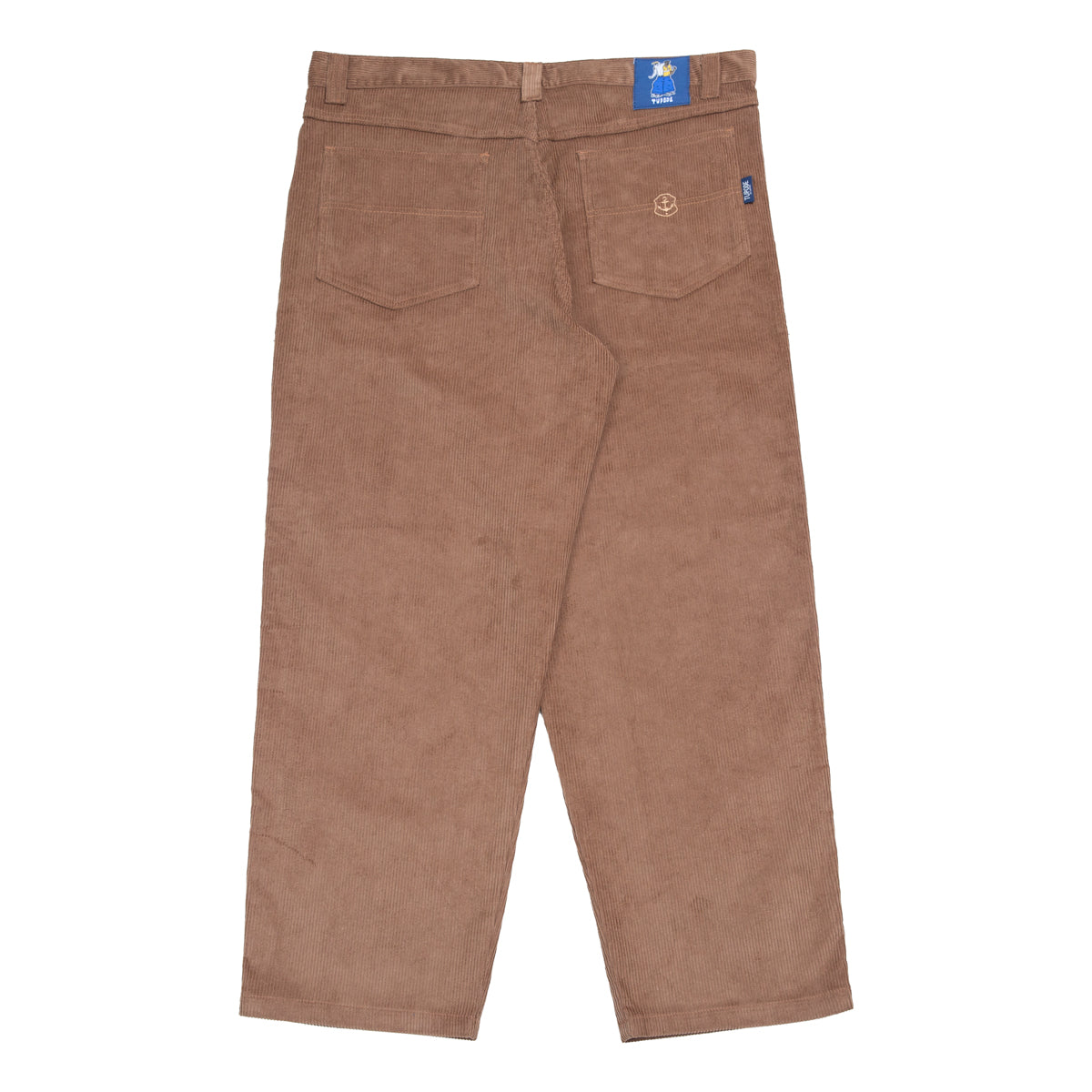 CALÇA TUPODE OG BAGGY VELUDO CARAMELO