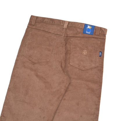 CALÇA TUPODE OG BAGGY VELUDO CARAMELO