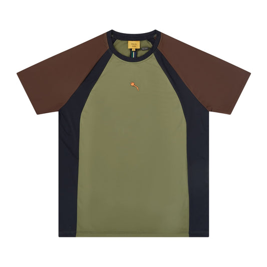SPORT T-SHIRT CLASS "PIPA 3D" GREEN/BROWN