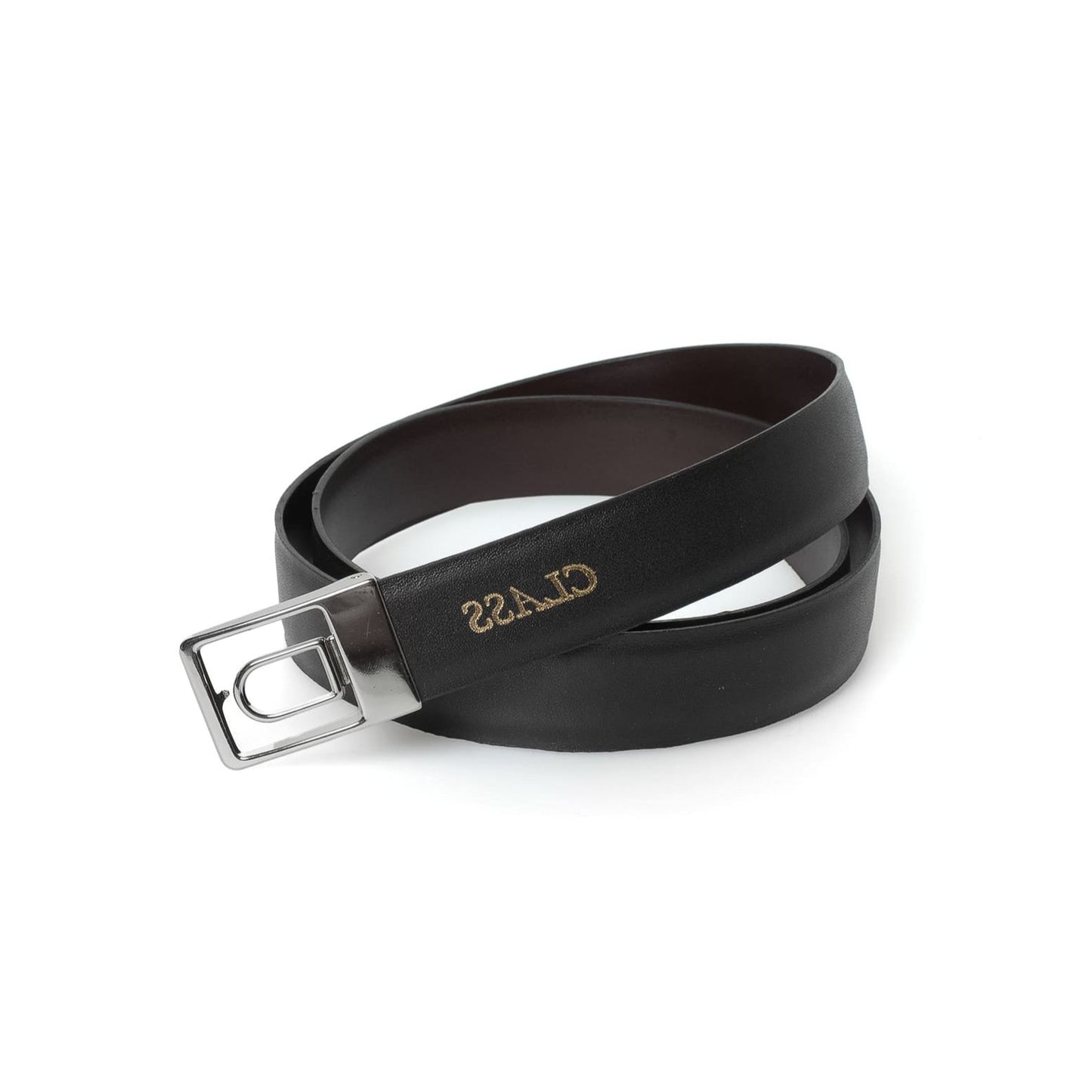 EATHER BELT "CLASS INVERSO" BLACK