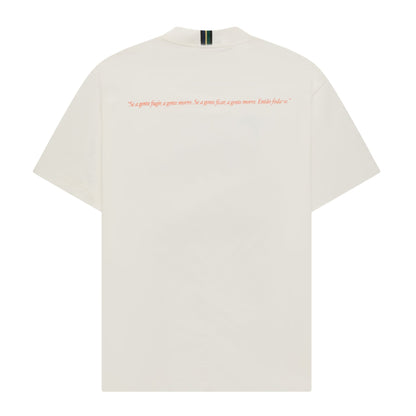 CAMISETA CLASS BASIC FODA-SE OFF WHITE